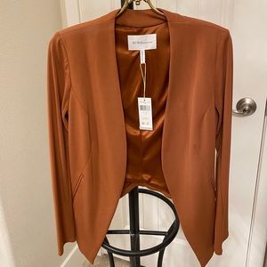 New, burnt orange blazer
